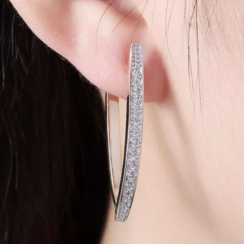 Hoop earrings